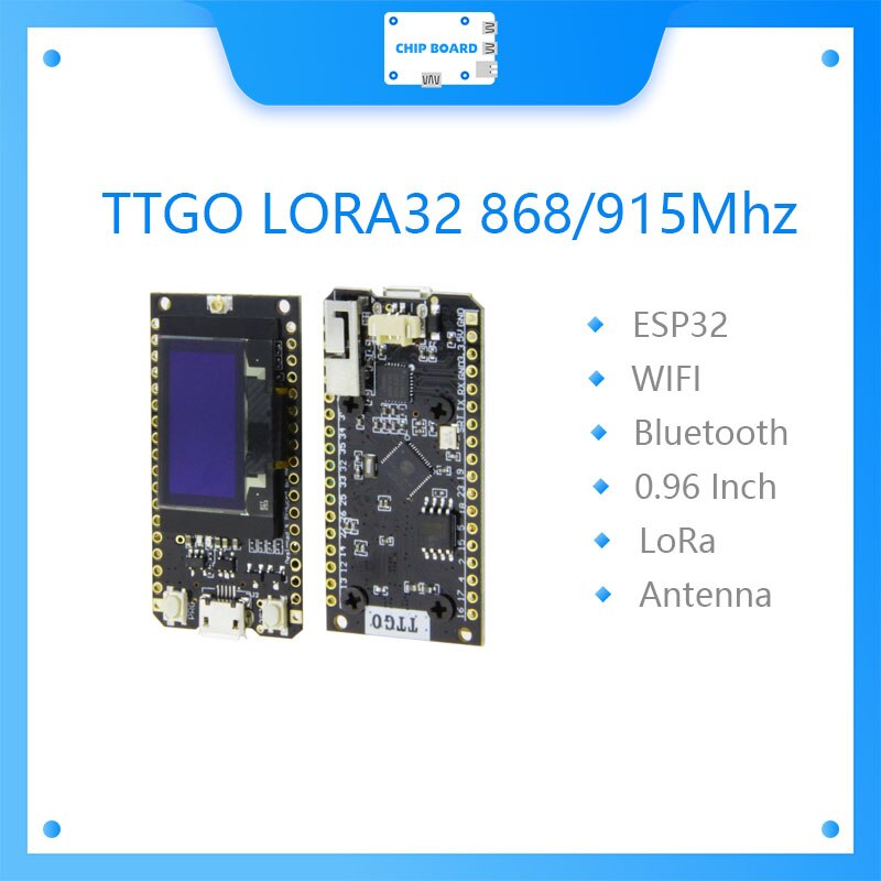 LILYGO TTGO LORA32 868 915Mhz ESP32 LoRa OLED 0..
